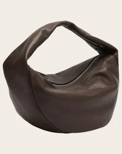 Maxi Cush Washed Leather Bag