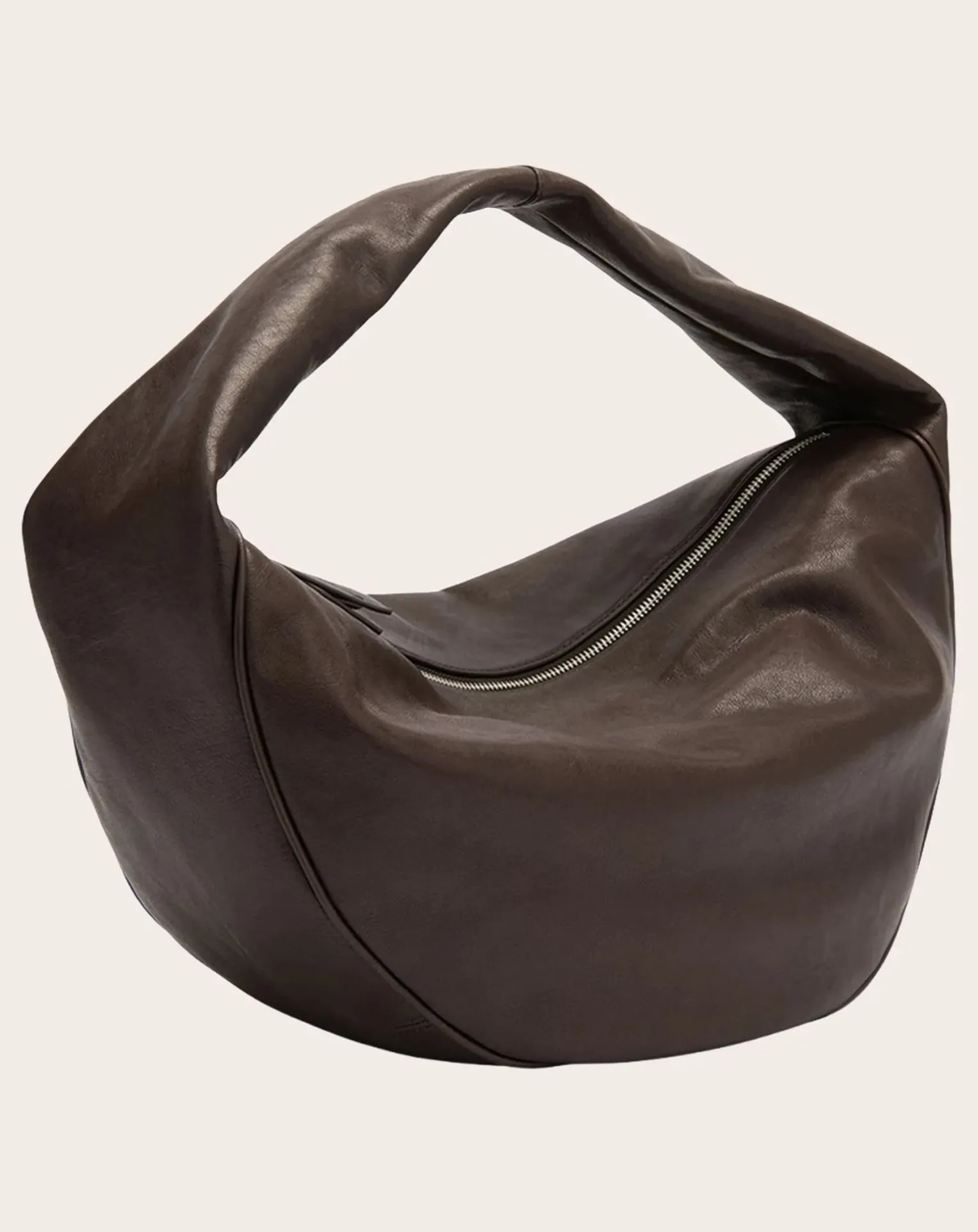 Maxi Cush Washed Leather Bag