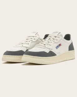 Medalist Low Goatskin/Suede Sneakers