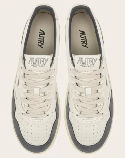 Medalist Low Goatskin/Suede Sneakers