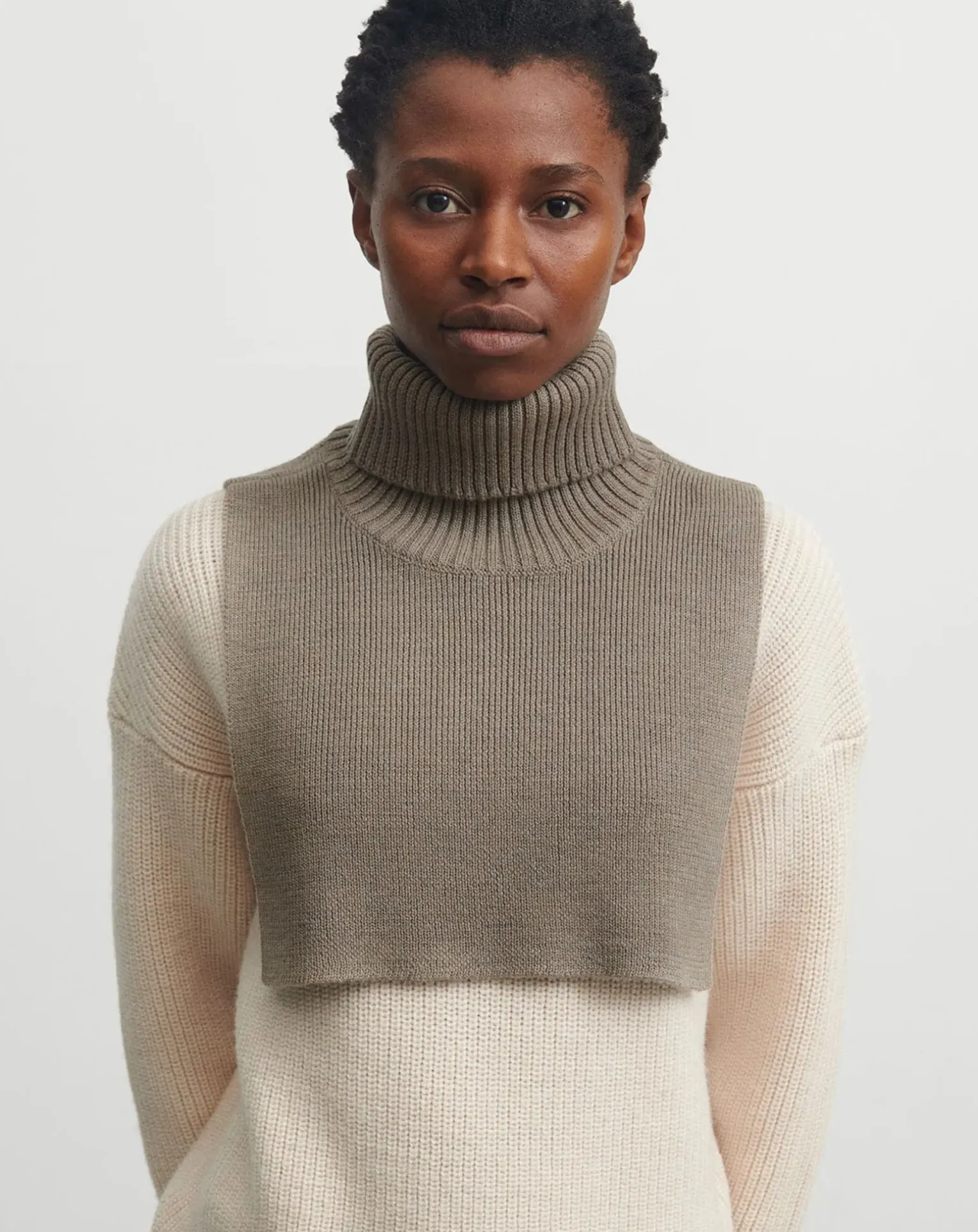 Merino wool collar - Women's collection