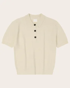 Merino wool polo shirt - Women's collection