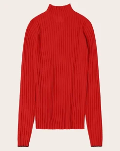 Merino wool ribbed crewneck undershirt - Women's Collection