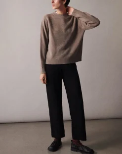 Merino Wool Trousers - Women's Collection