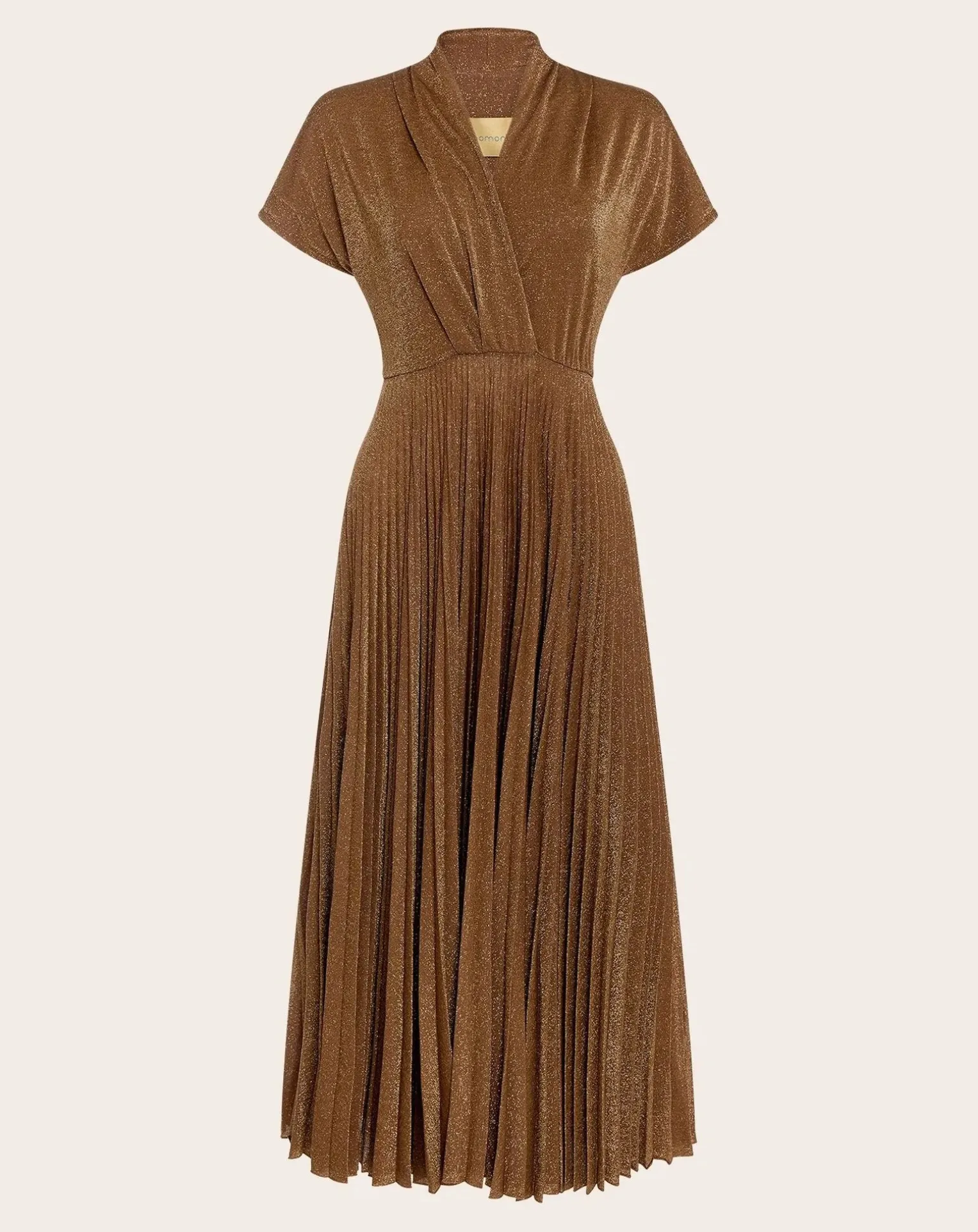 Metallic Derby Dress