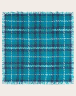 Mini Carré Tartan Cashmere Scarf