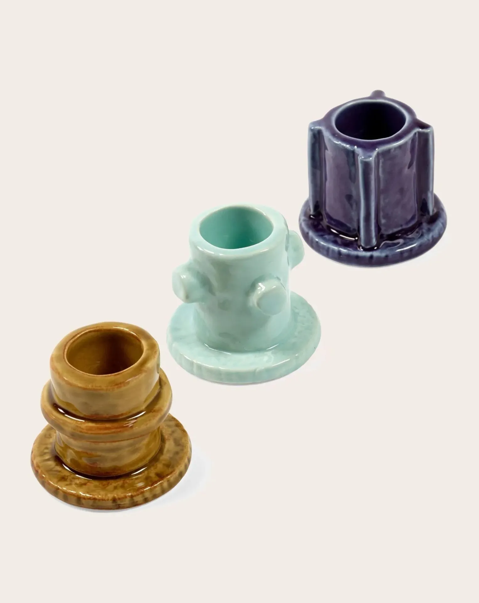 Molly candleholders - Set of 3