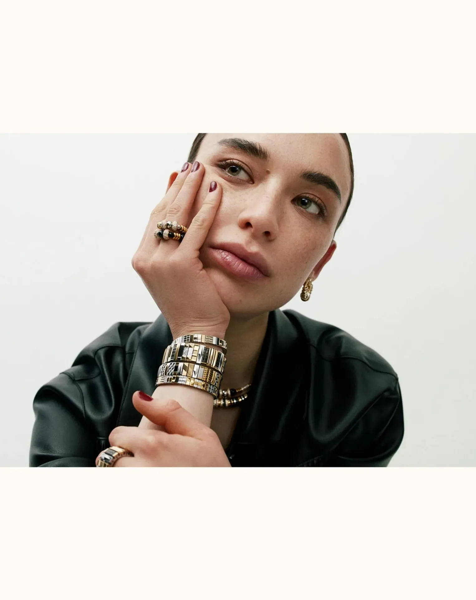 Nefertiti Double Ring