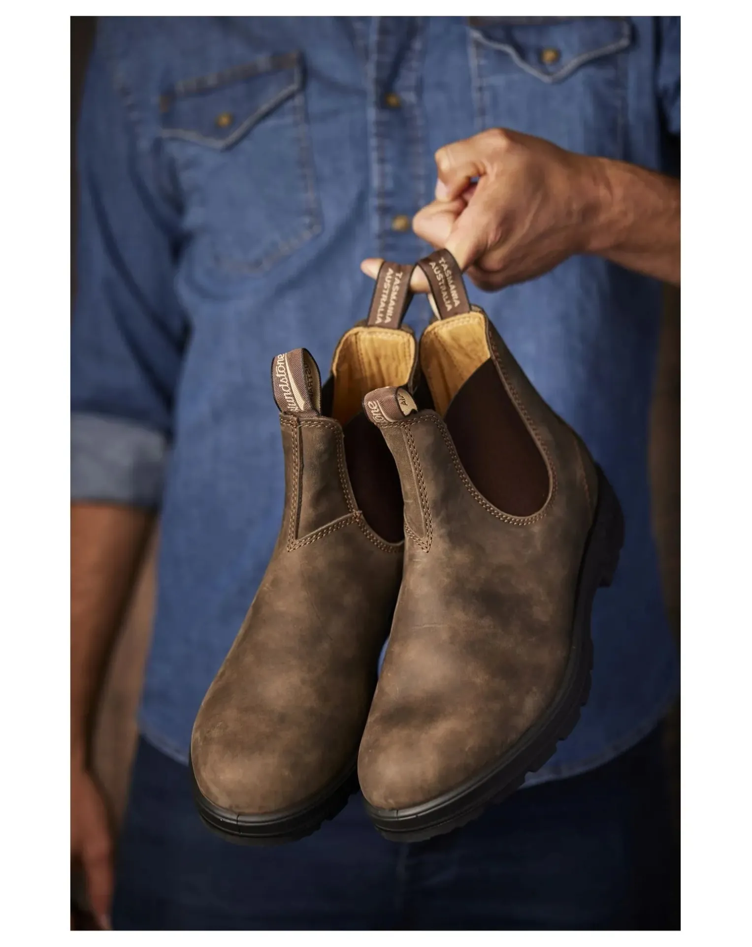 Nubuck Classic Chelsea Boots - Adult’s Collection -