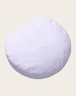 Organic Cotton Percale Round Cushion