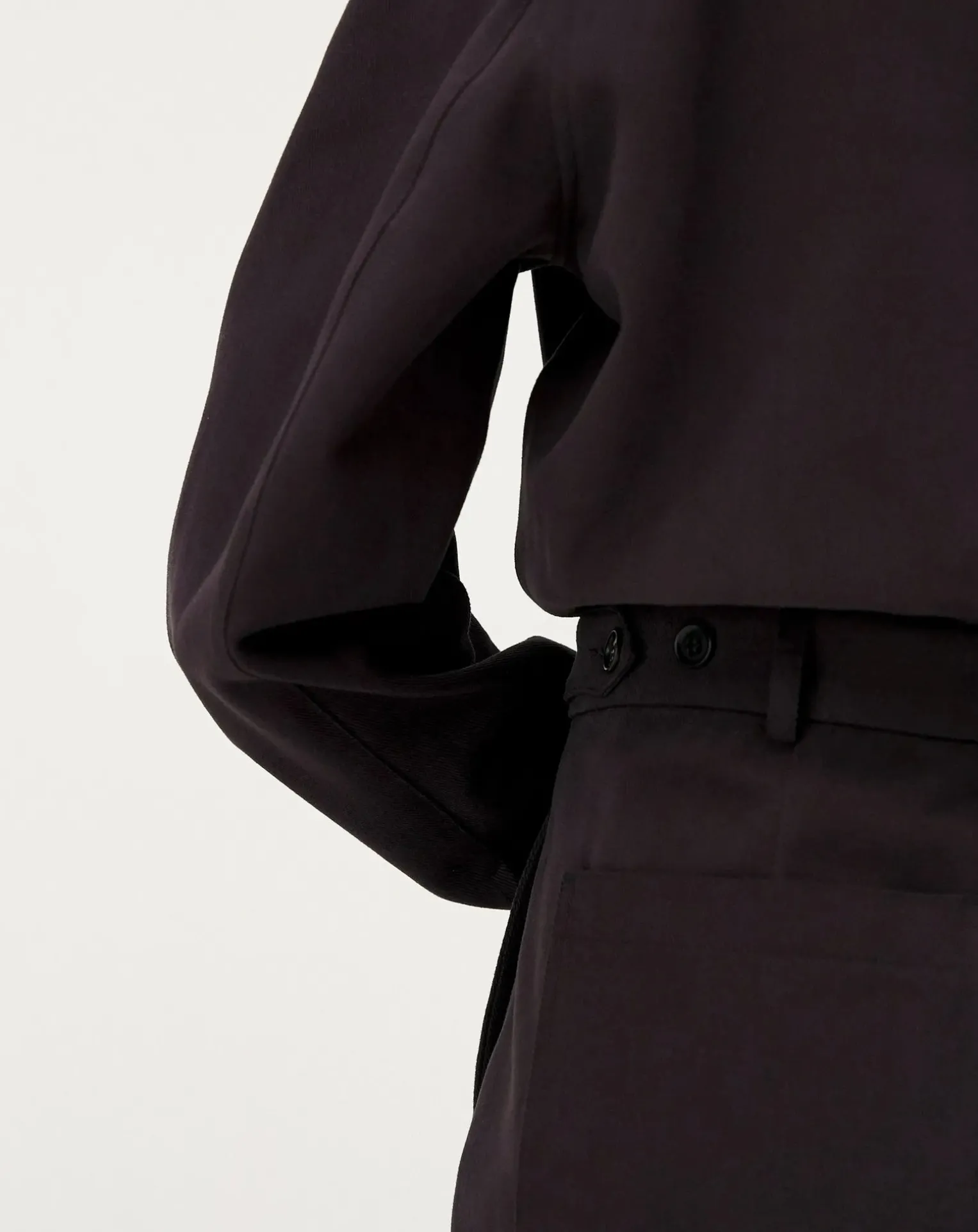 Ottawa Dark grey organic cotton overshirt