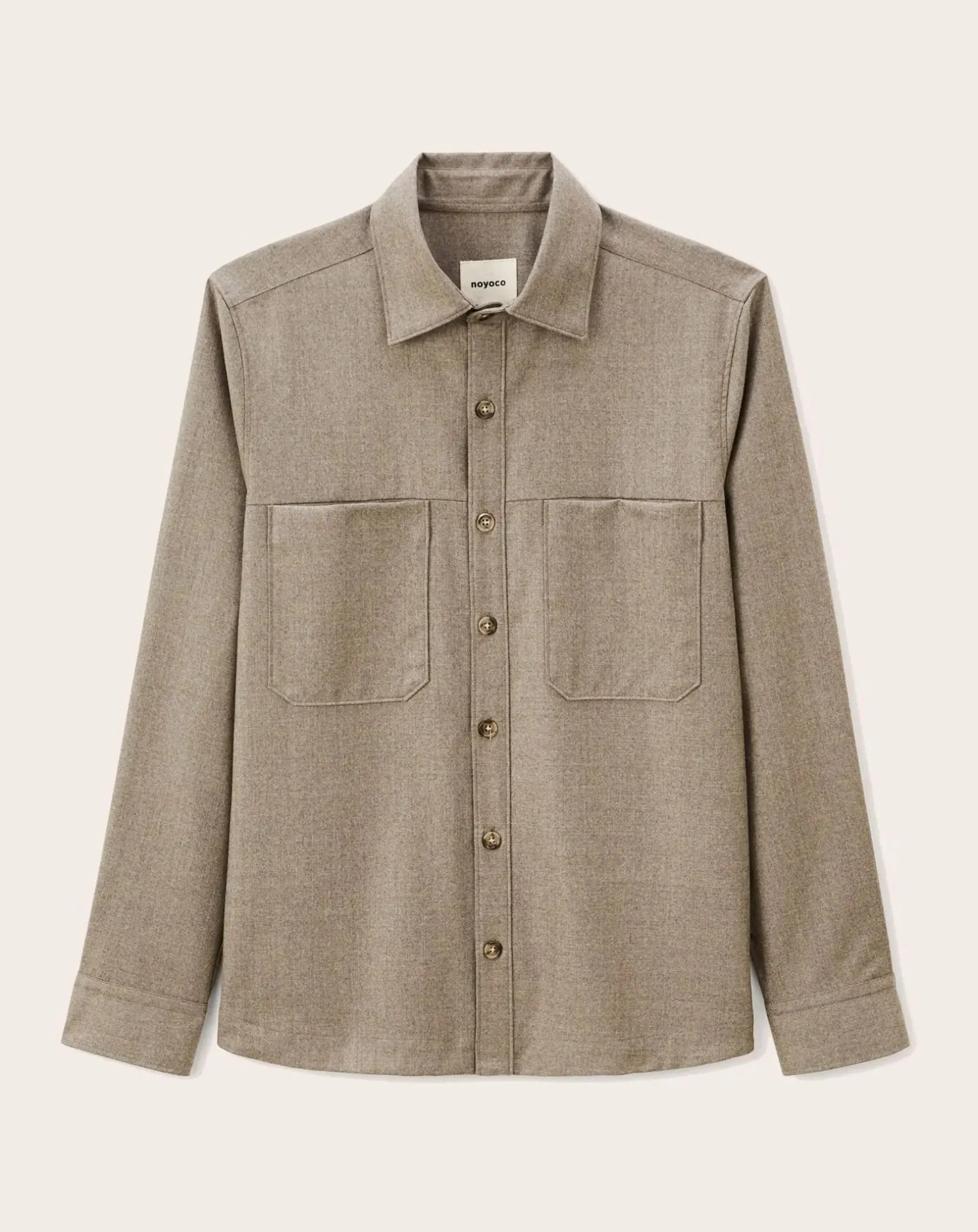 Ottawa Mushroom Virgin Wool Overshirt