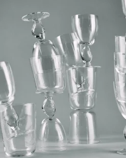 Out of lines wine glasses, Uncharted - Set of 4