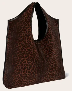 Paco Velvet Velvet Leopard Bag
