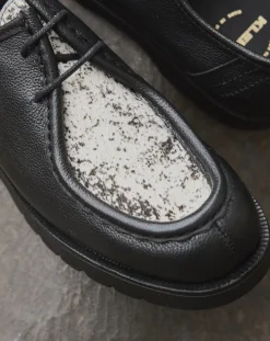 Padrini BC Leather Notched Sole Derbies