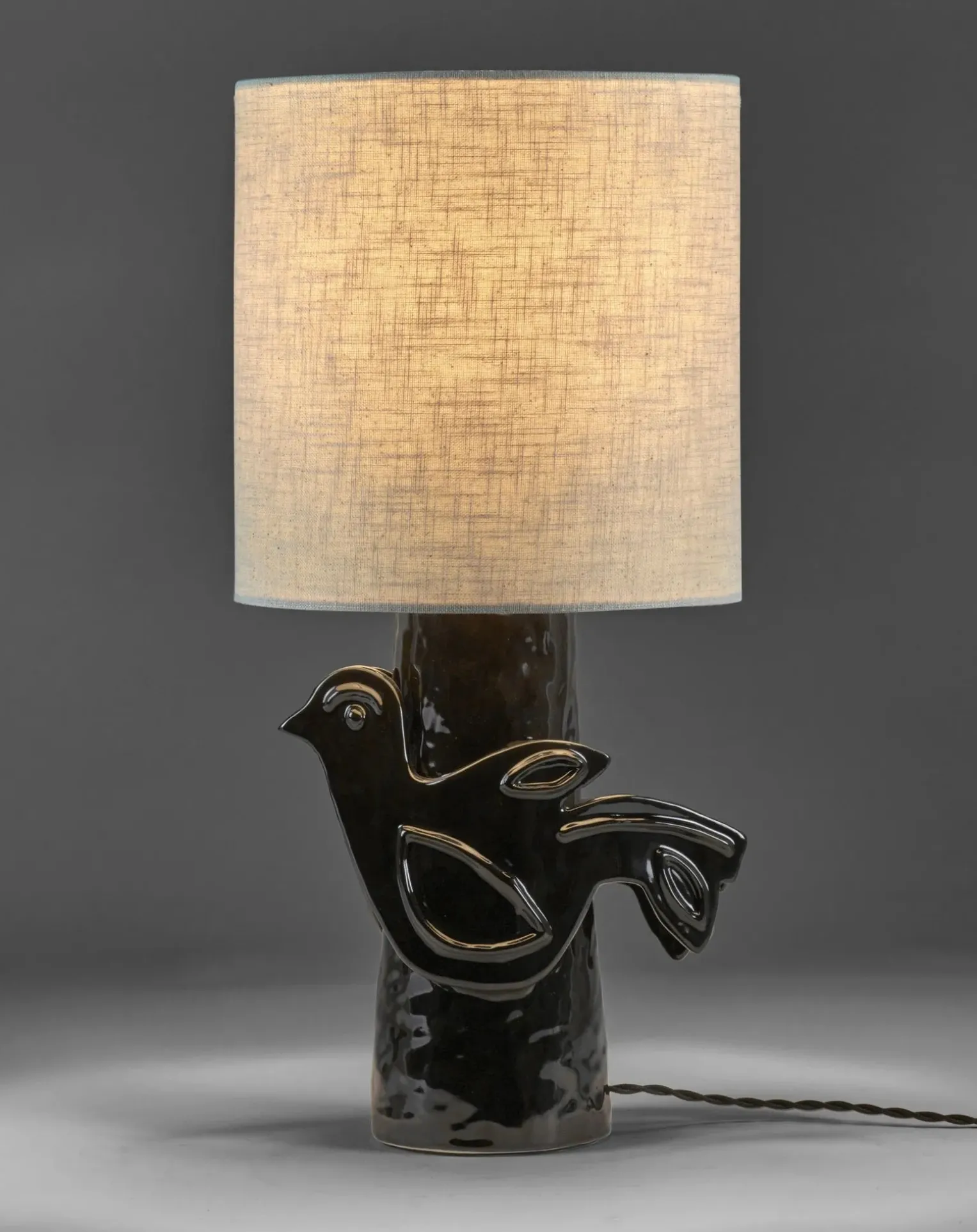 Paloma stoneware table lamp, Marie Michielssen