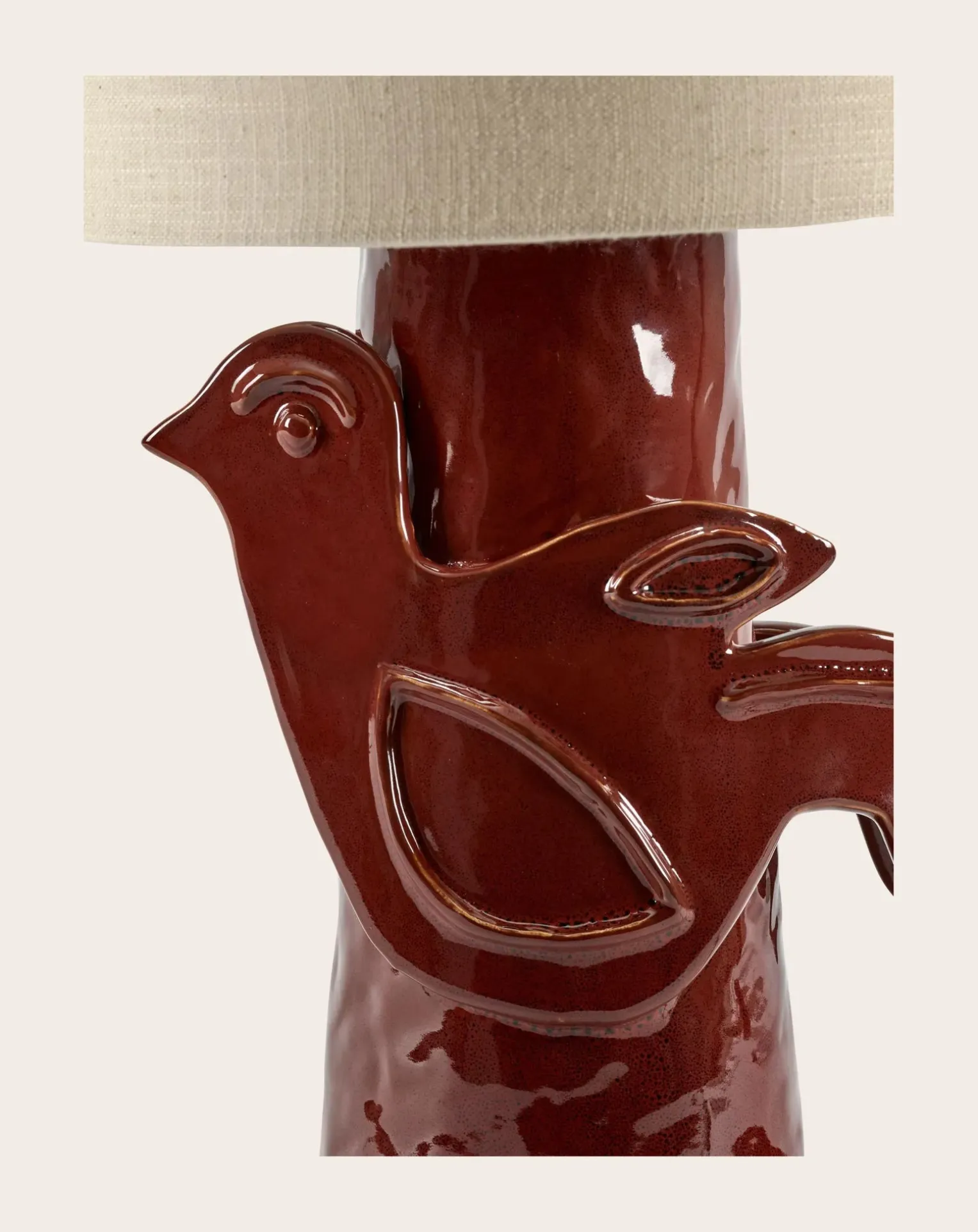 Paloma stoneware table lamp, Marie Michielssen