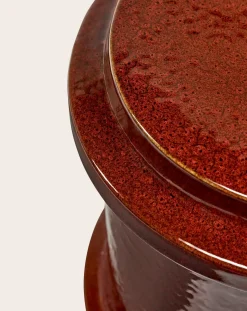 Pawn stoneware side table, Marie Michielssen