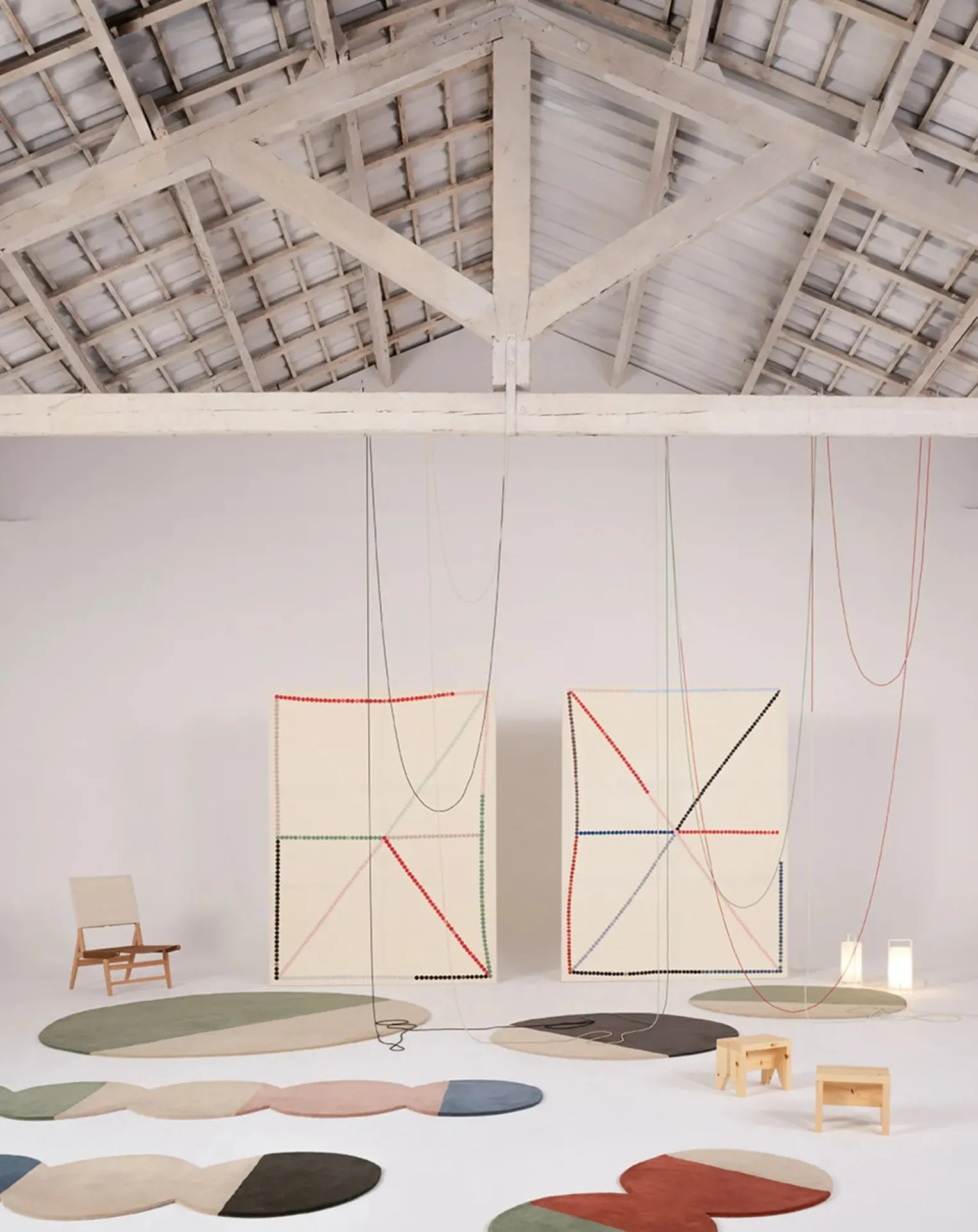 Pearls Runner 2 wool carpet