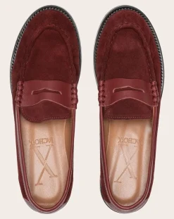 Penny Suede Loafers