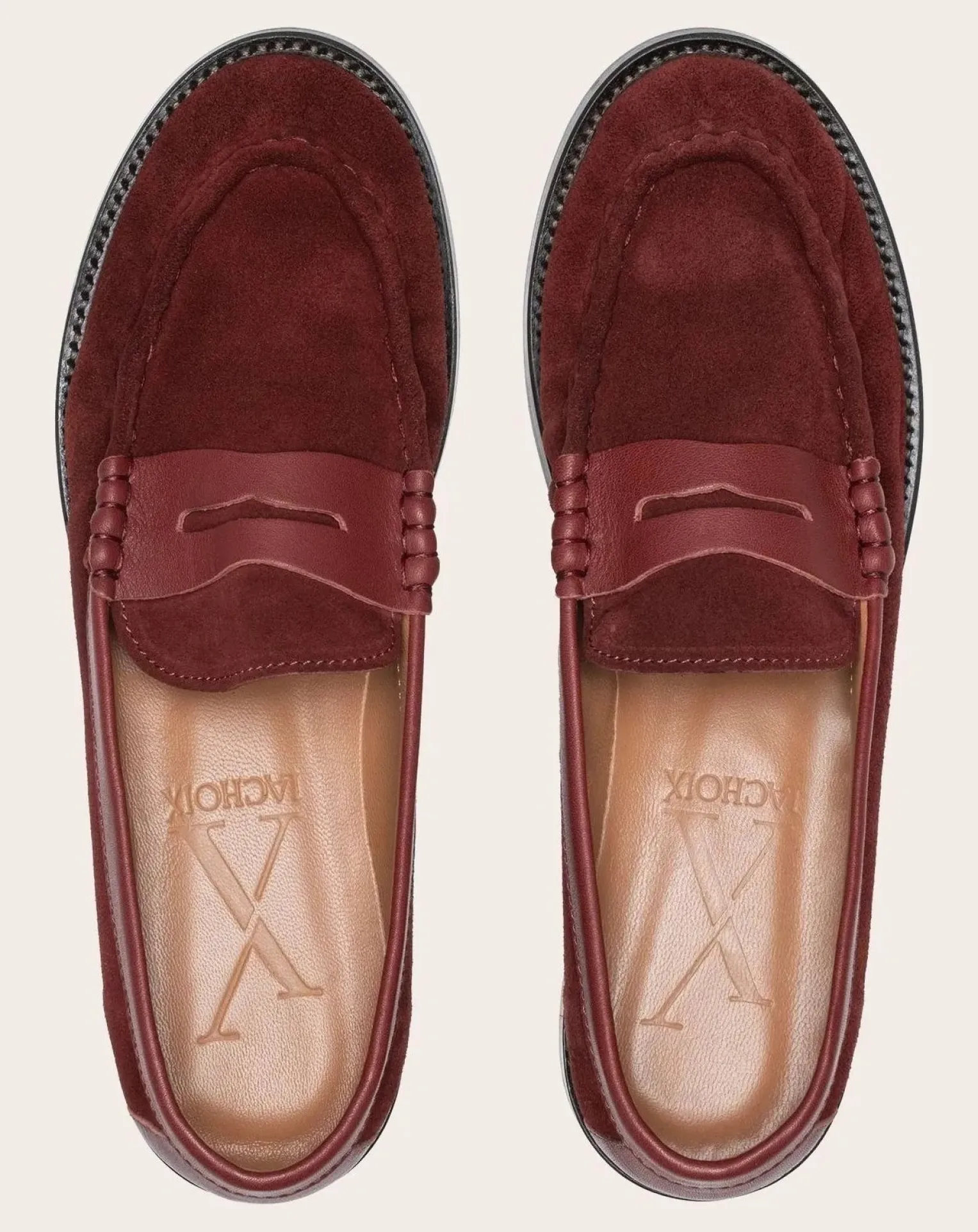 Penny Suede Loafers