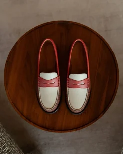 Penny Tricolor Loafers