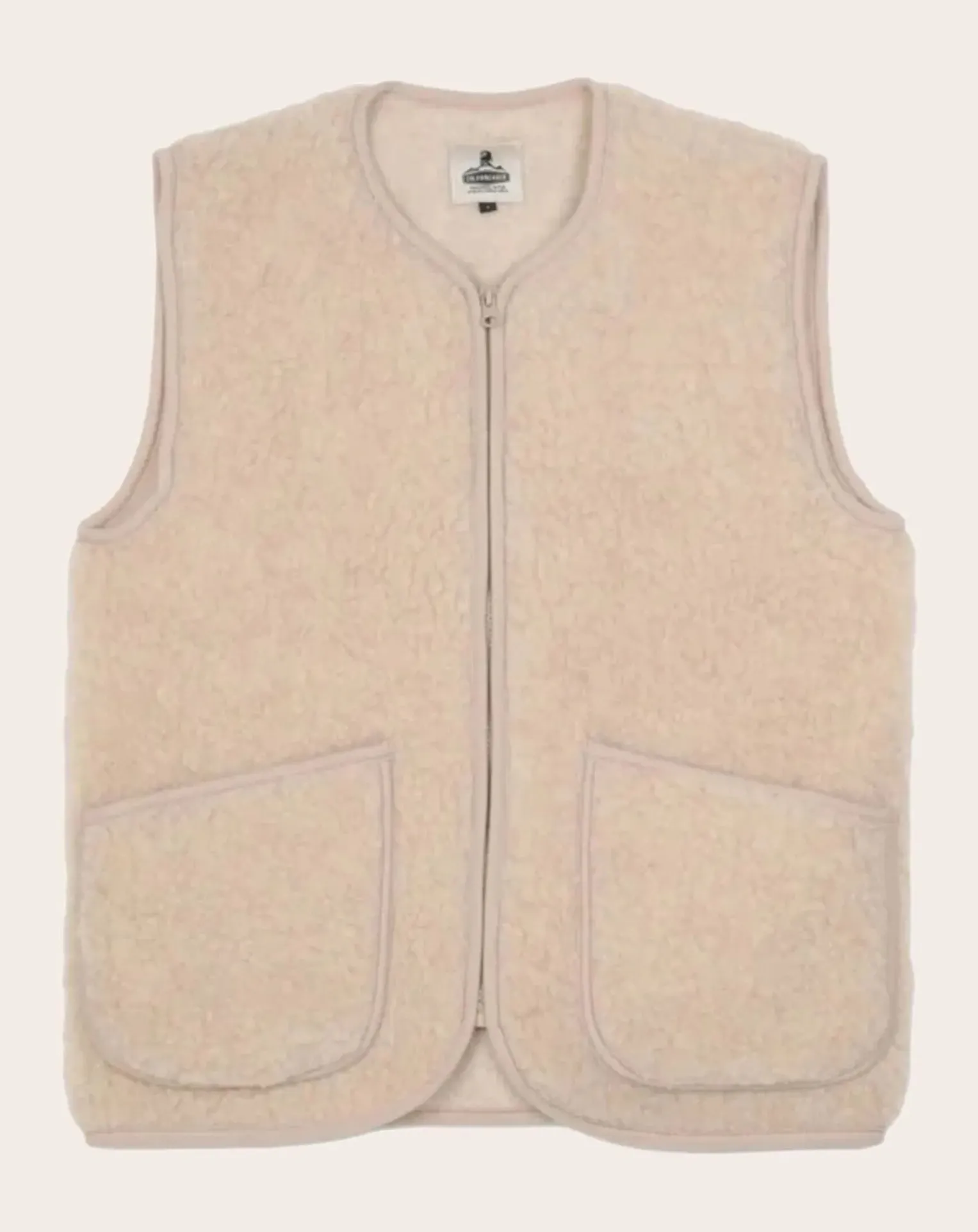 Pepitko Vest Wool Sleeveless Vest