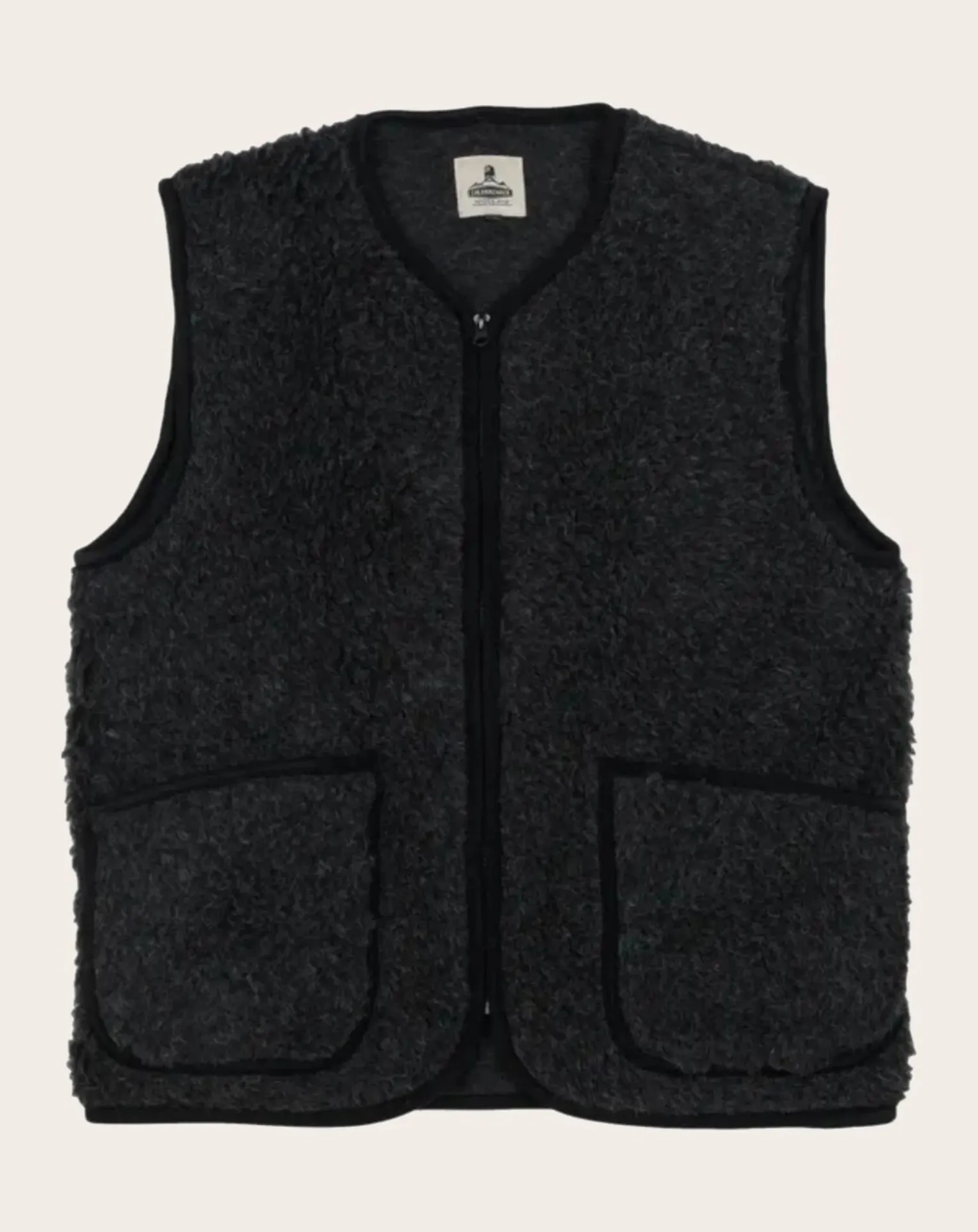 Pepitko Vest Wool Sleeveless Vest