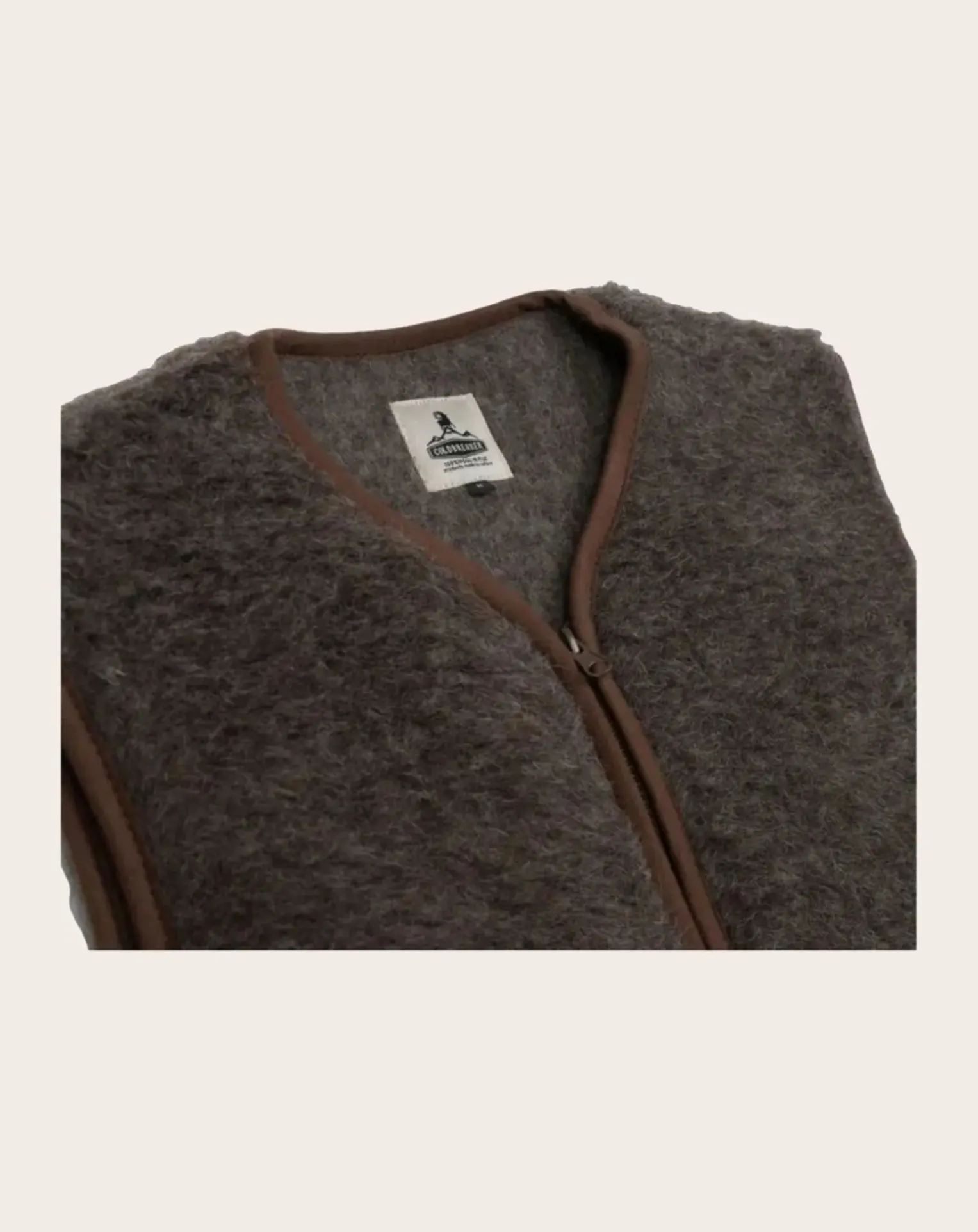 Pepitko Vest Wool Sleeveless Vest