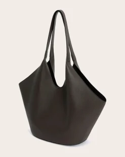 Phantom Tote handbag in grained leather
