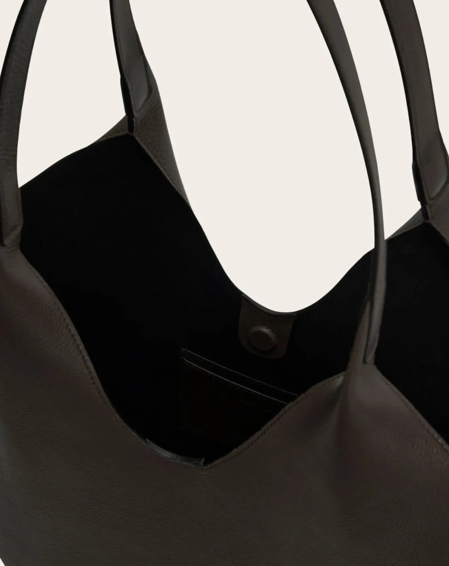 Phantom Tote handbag in grained leather