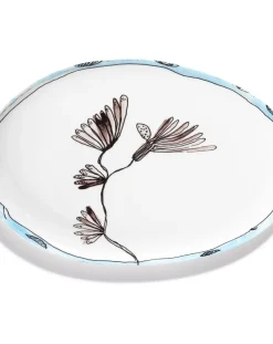 Plat oval Camelia, Serax for Marni