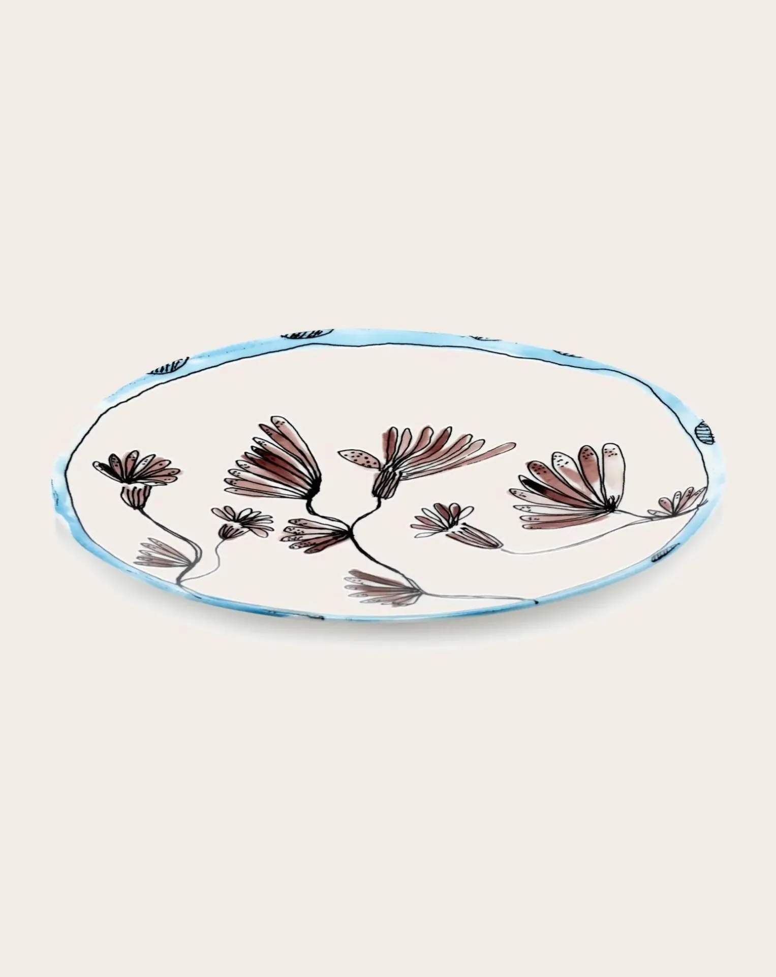 Plates Camelia, Serax for Marni - Set of 2