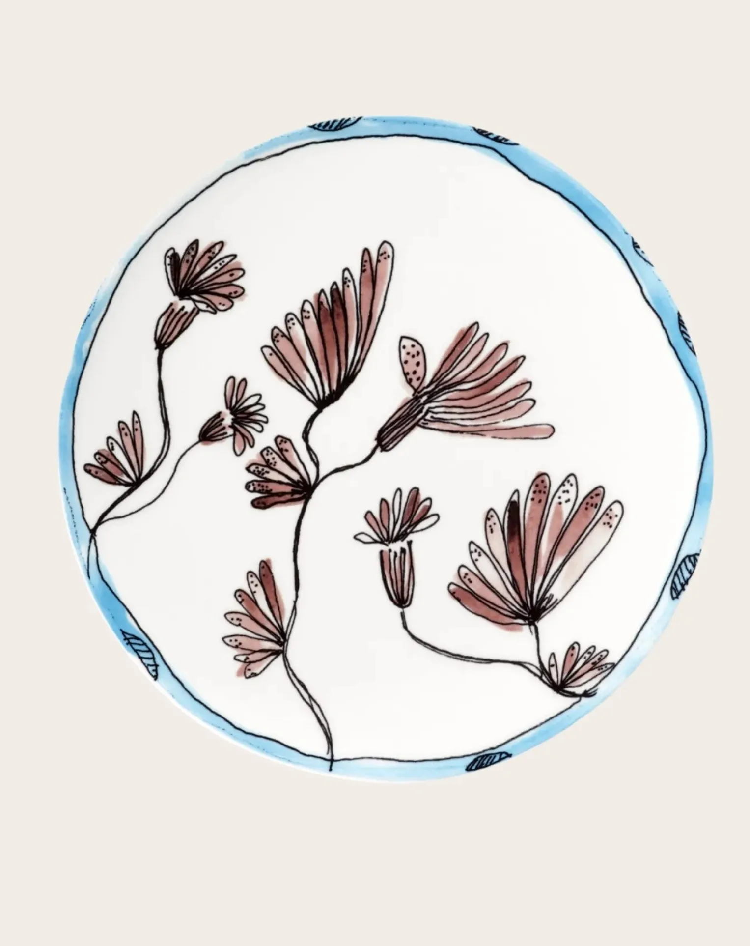 Plates Camelia, Serax for Marni - Set of 2