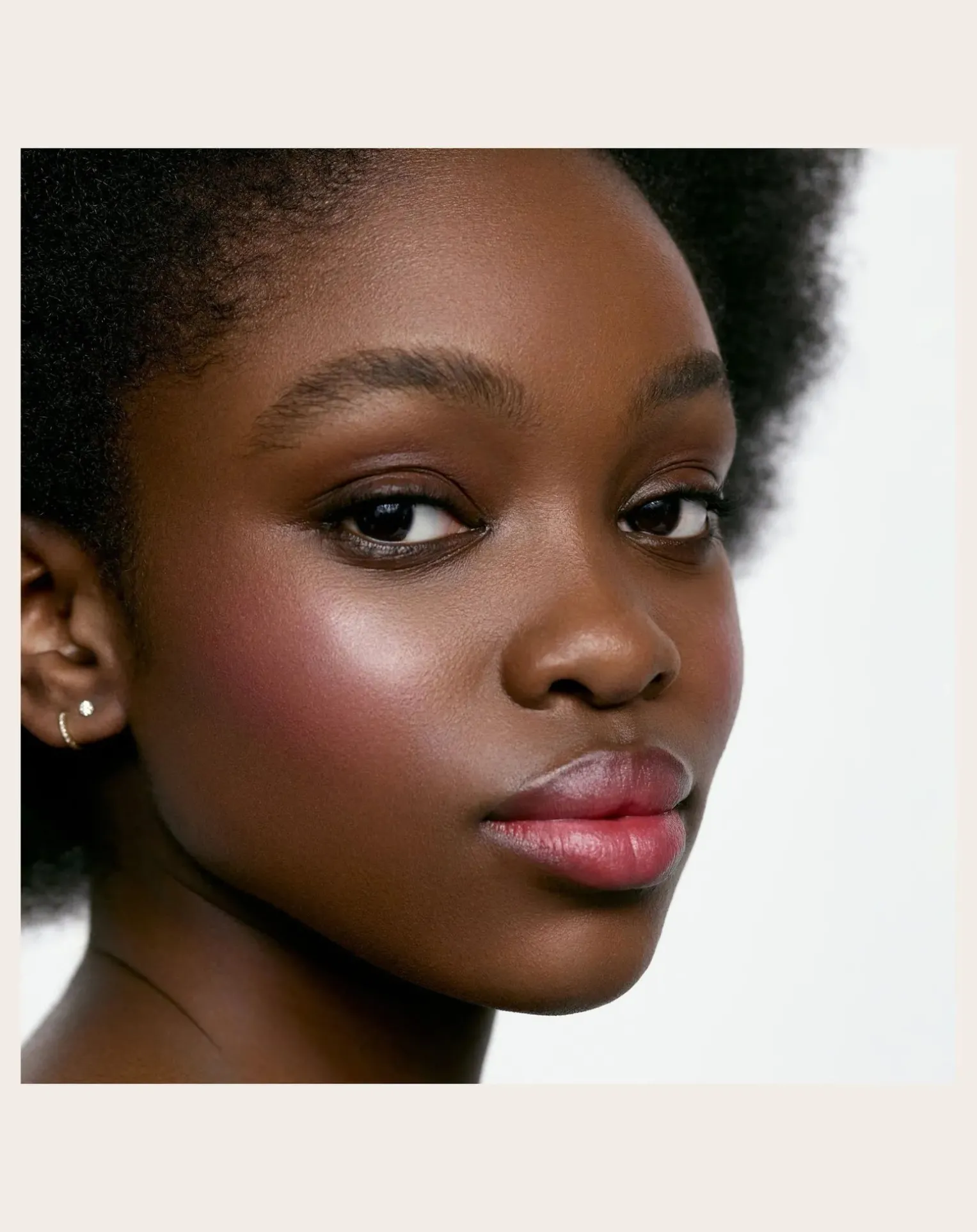 Refillable cheek and lip balm