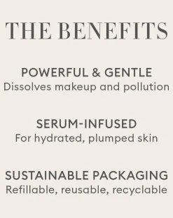 Refillable micellar cleansing water