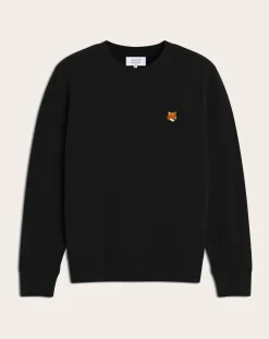 Regular Fit Cotton Fox Head Sweatshirt