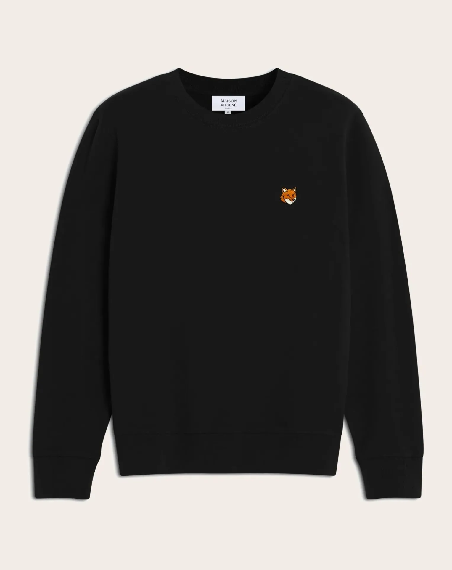 Regular Fit Cotton Fox Head Sweatshirt