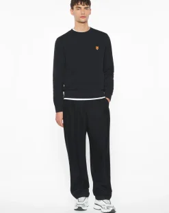 Regular Fit Cotton Fox Head Sweatshirt