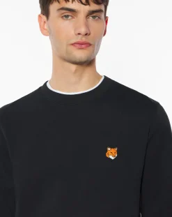 Regular Fit Cotton Fox Head Sweatshirt