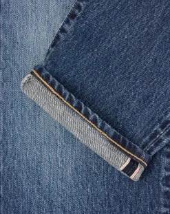 Regular Tapered Cotton Jeans