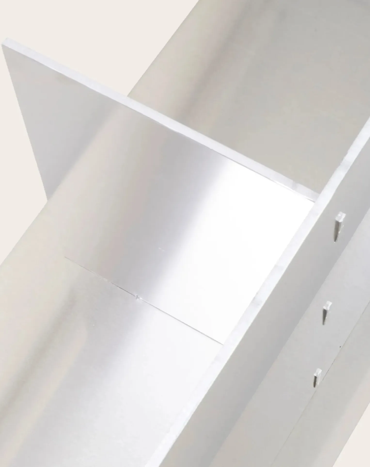 Rivet Aluminium Shelf