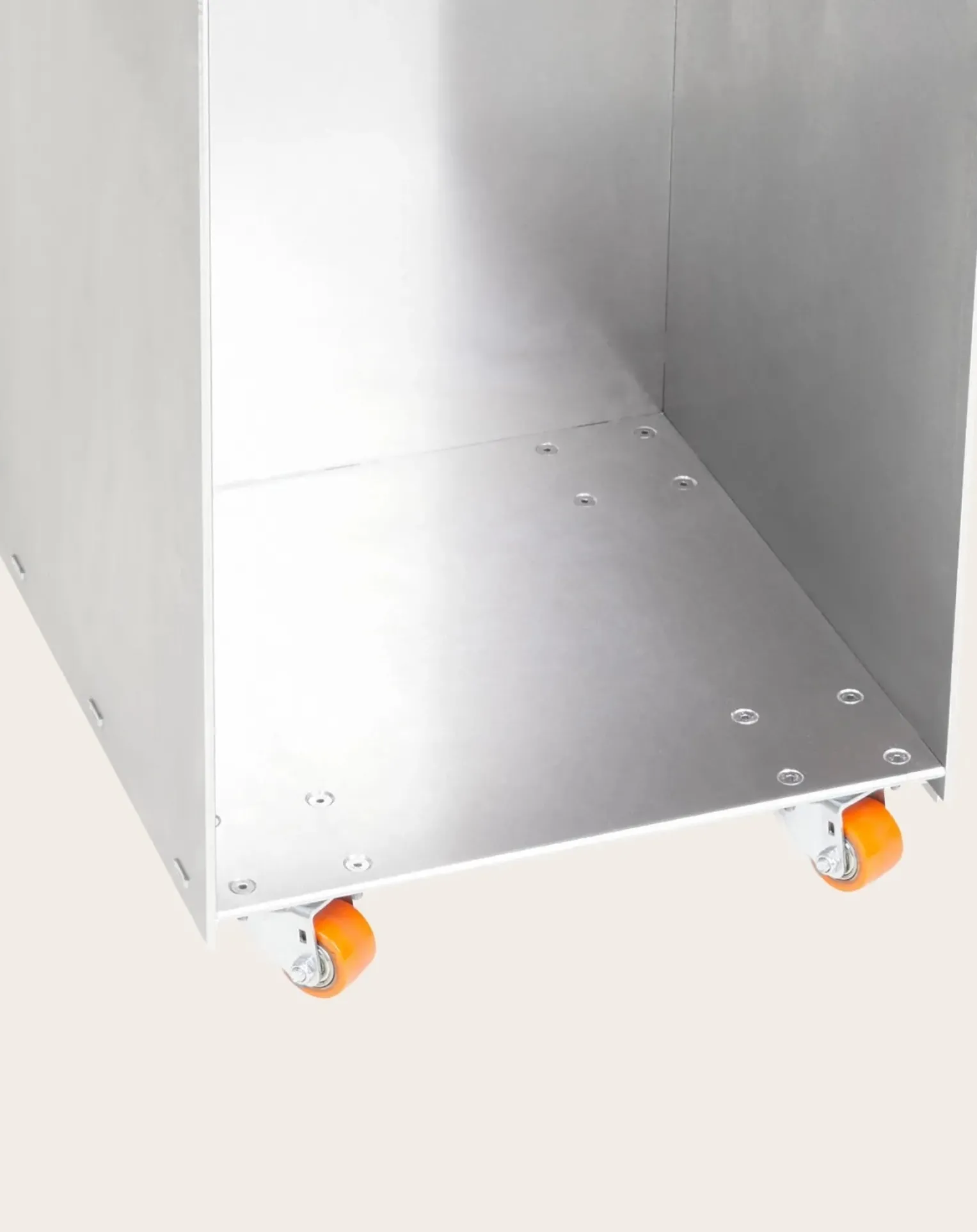 Rivet Box Aluminium Side Table