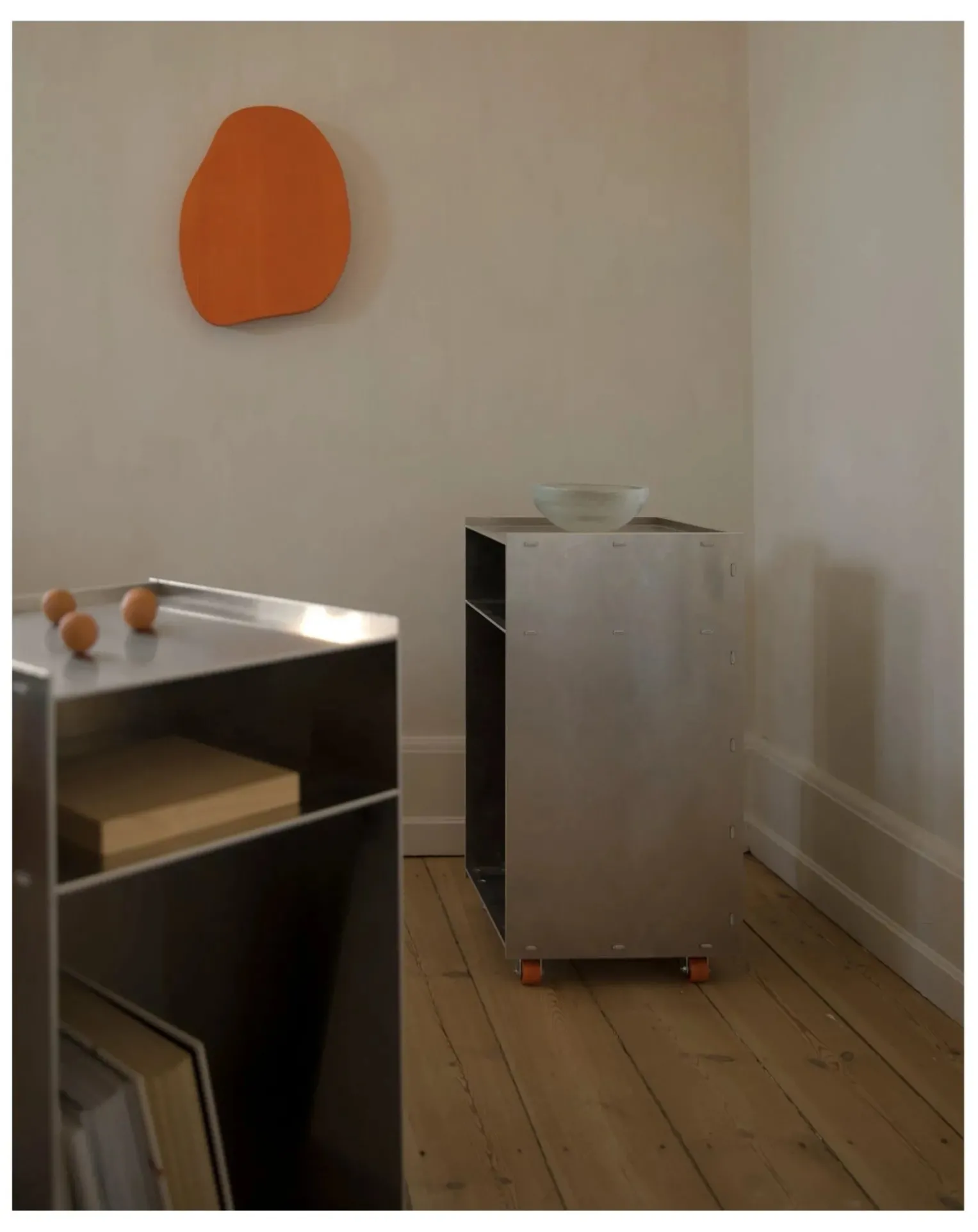 Rivet Box Aluminium Side Table