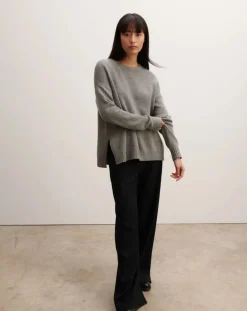 Round Neck Sweater Cashmere