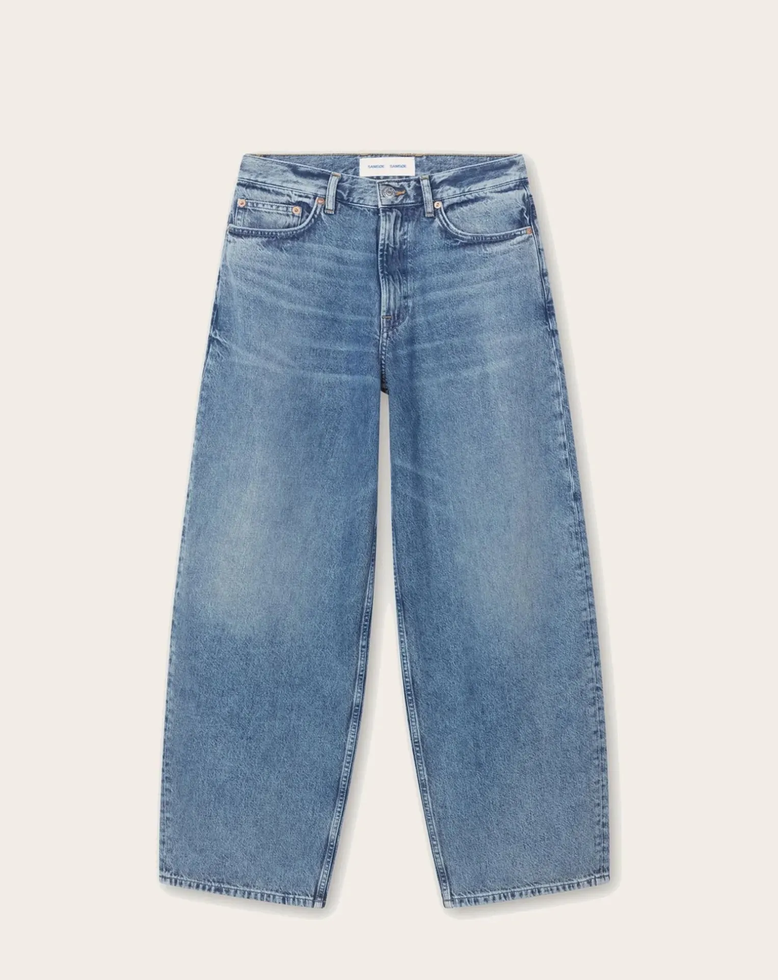 Saharper high-waisted jeans in cotton