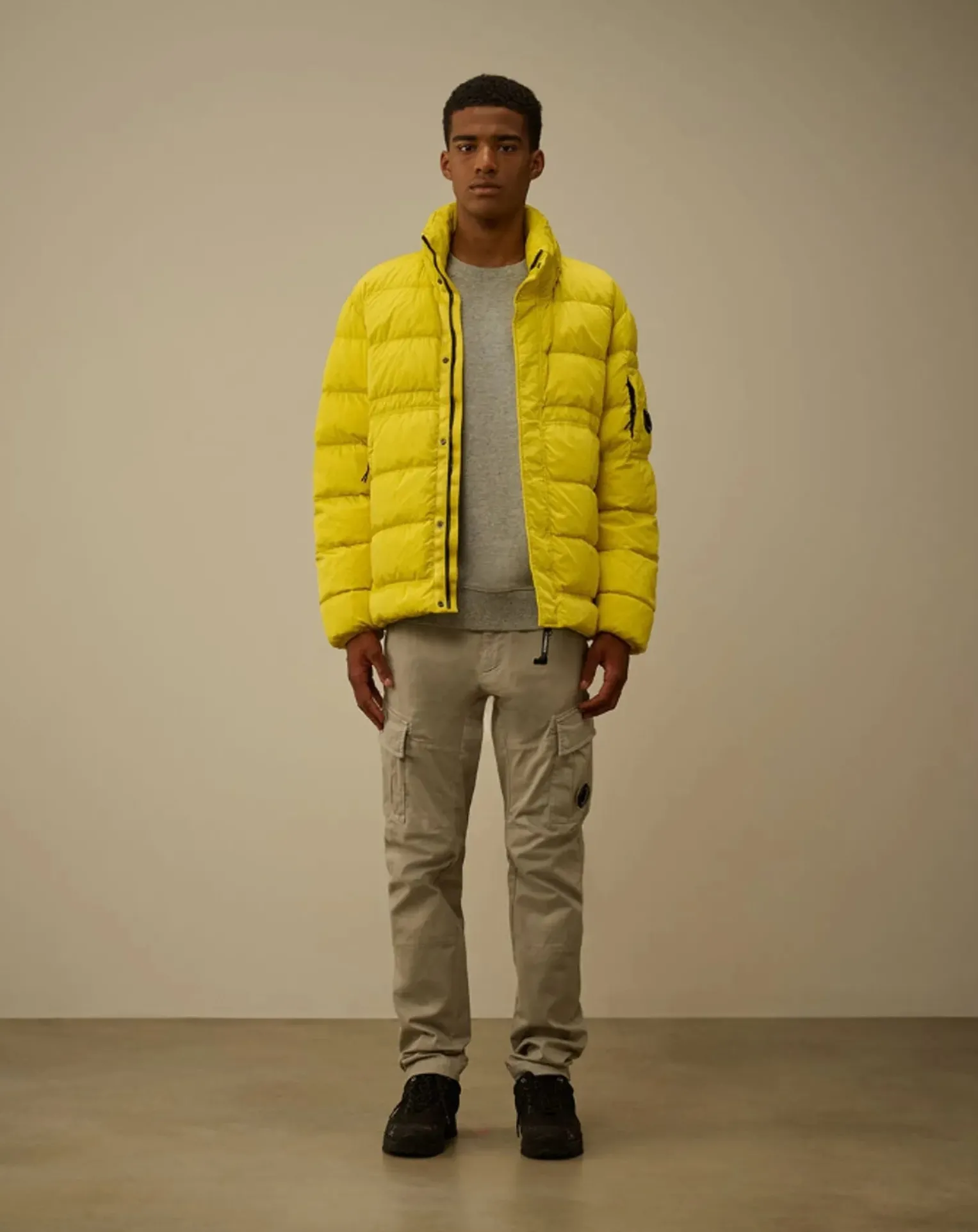 Satin Stretch Cargo Pants