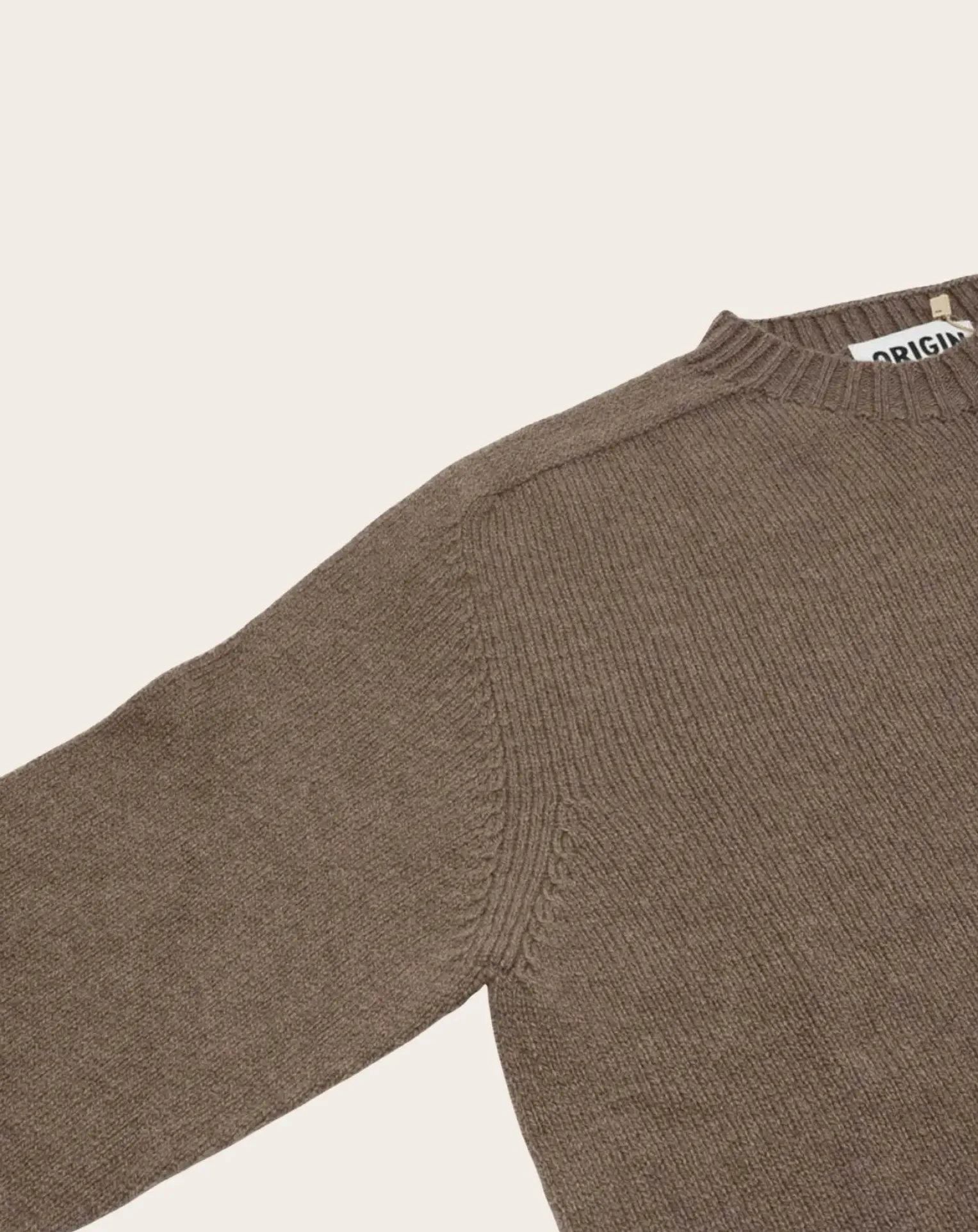 Seamless Crew sweater in lambswool