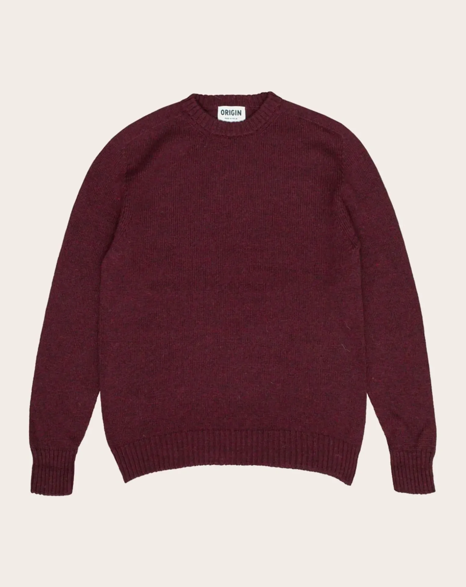 Seamless Crew sweater in lambswool