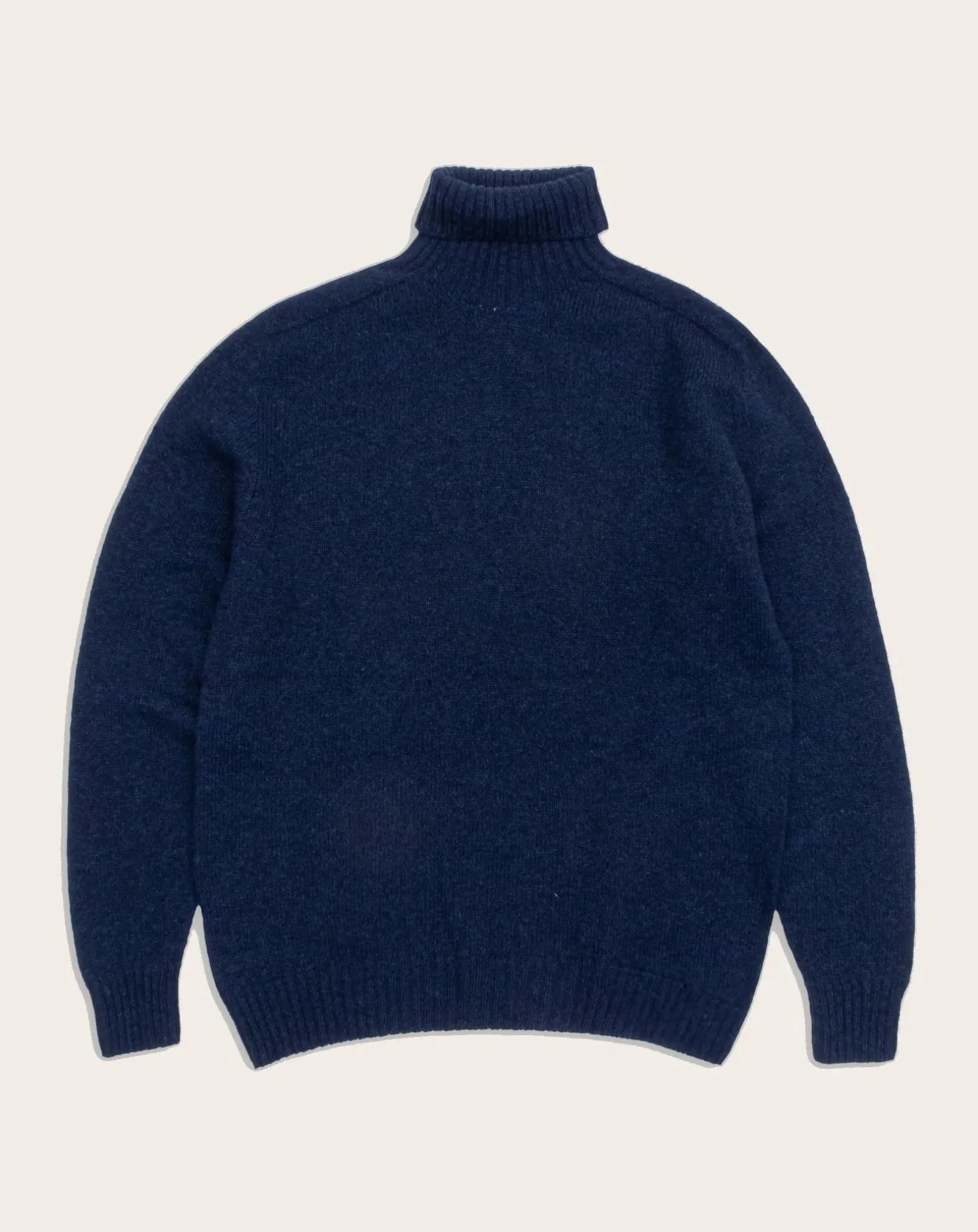 Seamless Polo sweater in lambswool